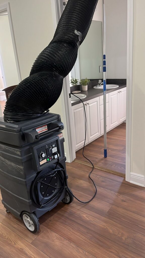 Before and after duct cleaning in Palm Harbor FL